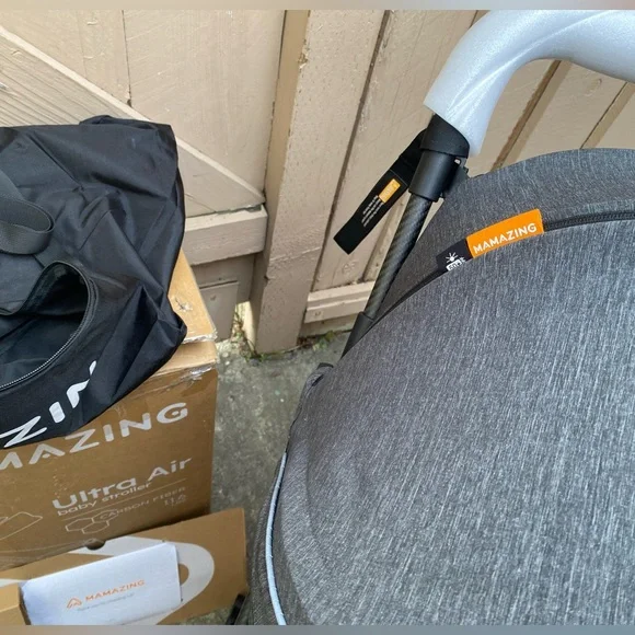 Mamazing 11.6 lb Ultra Air Lightweight Foldable Carbon Fiber Travel Stroller - Picture 6 of 16